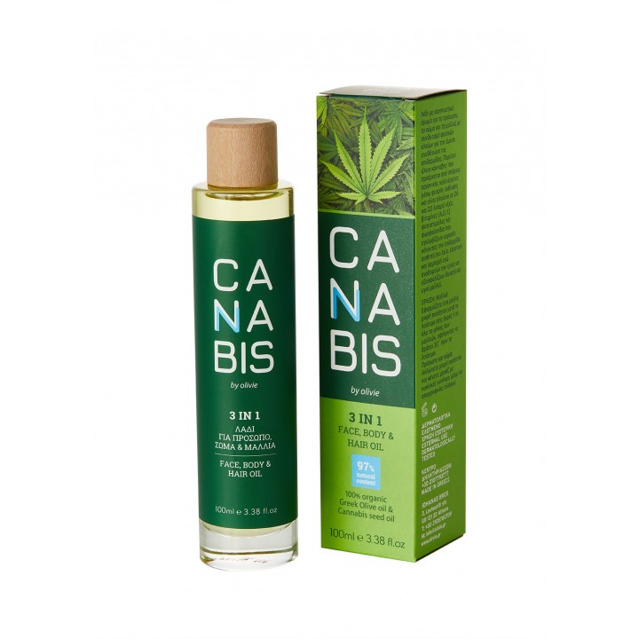 3 in 1 face, body and hair oil