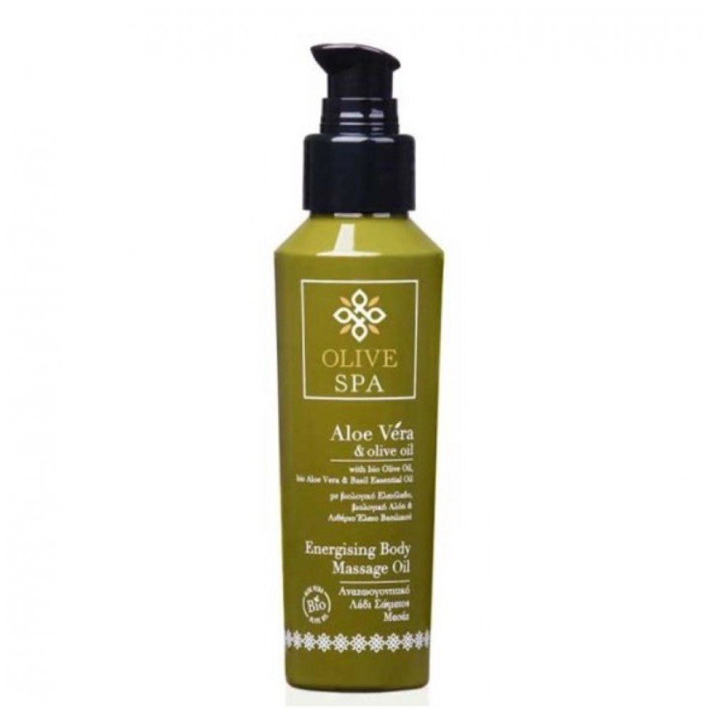 Olive Spa Aloe Vera Energizing Body Massage Oil Olive Spa Aloe Vera Energizing Body Massage Oil