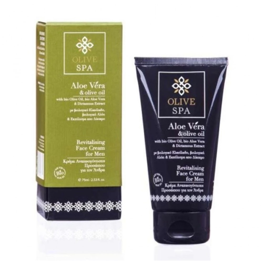 Olive Spa Aloe Vera Revitalizing Face Cream for Men Olive Spa Aloe Vera Revitalizing Face Cream for Men