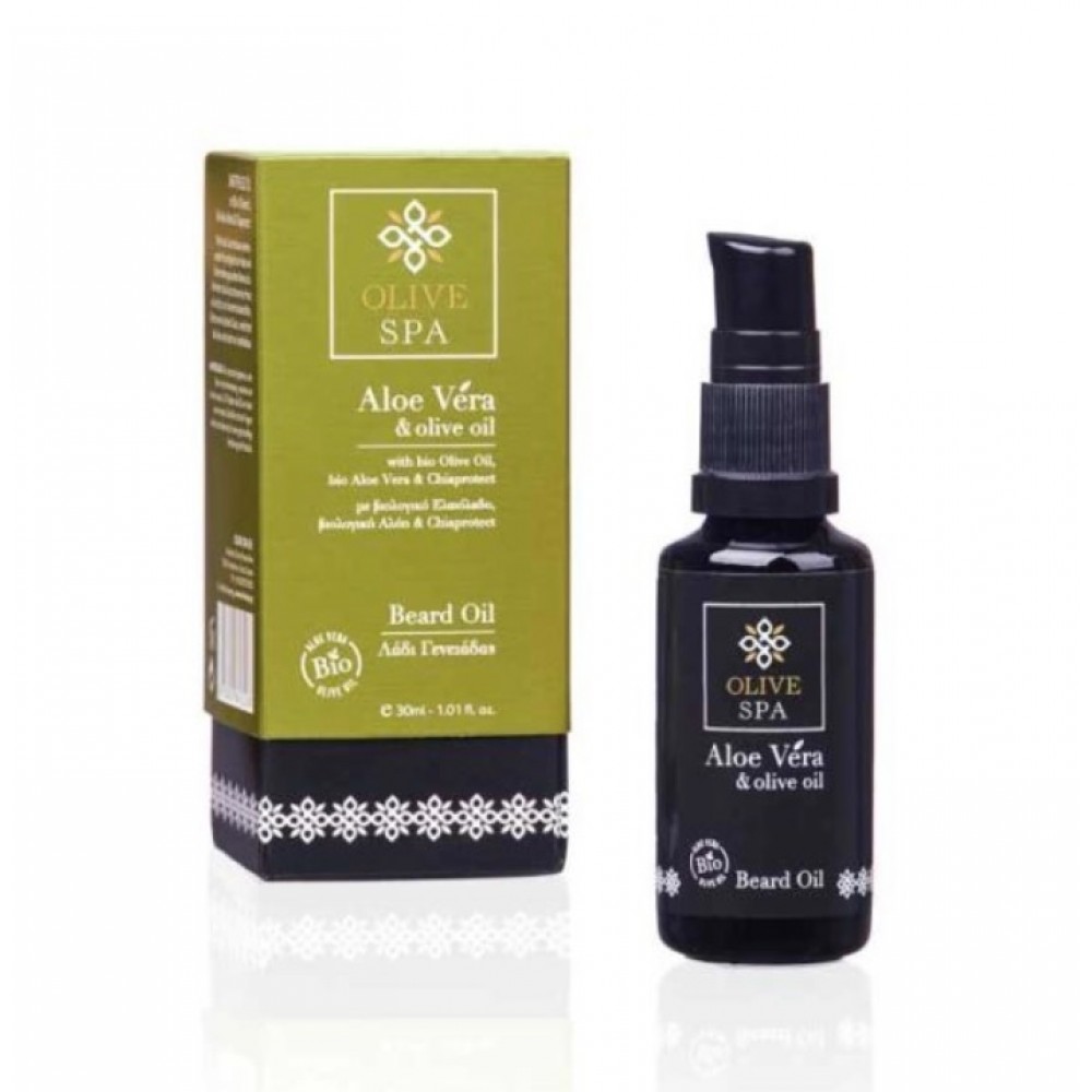 Olive Spa Aloe Vera Beard Oil Olive Spa Aloe Vera Beard Oil