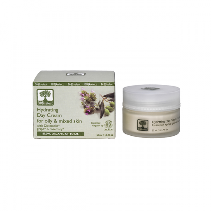Bioselect Hydrating Day Cream For Oily & Mixed Skin