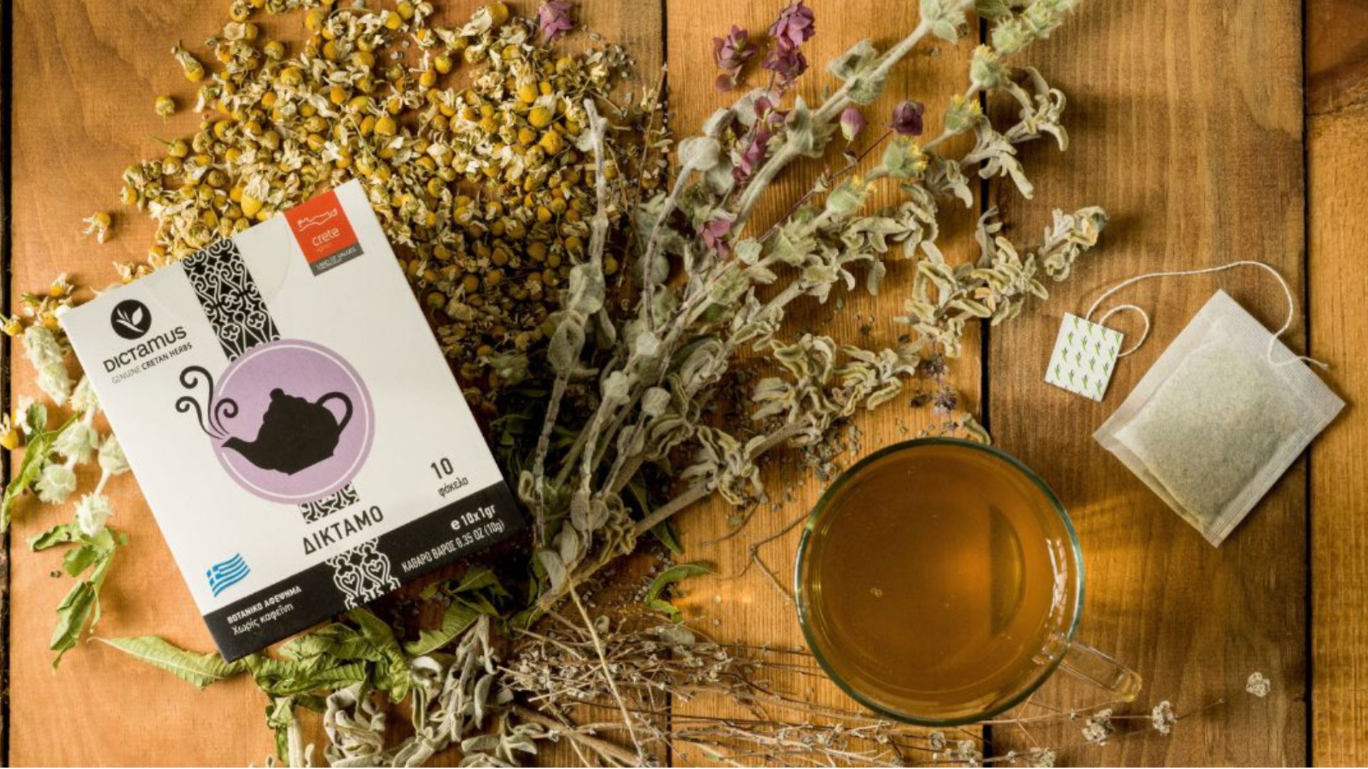 Dictamnus and malotira the herbs of Crete that shield the immune system