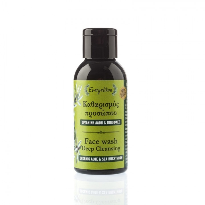 Evergetikon Deep cleansing Face wash Sea Buckthorn & Οrganic Aloe