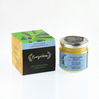 Evergetikon Foot Scrub With Thyme &Peppermint