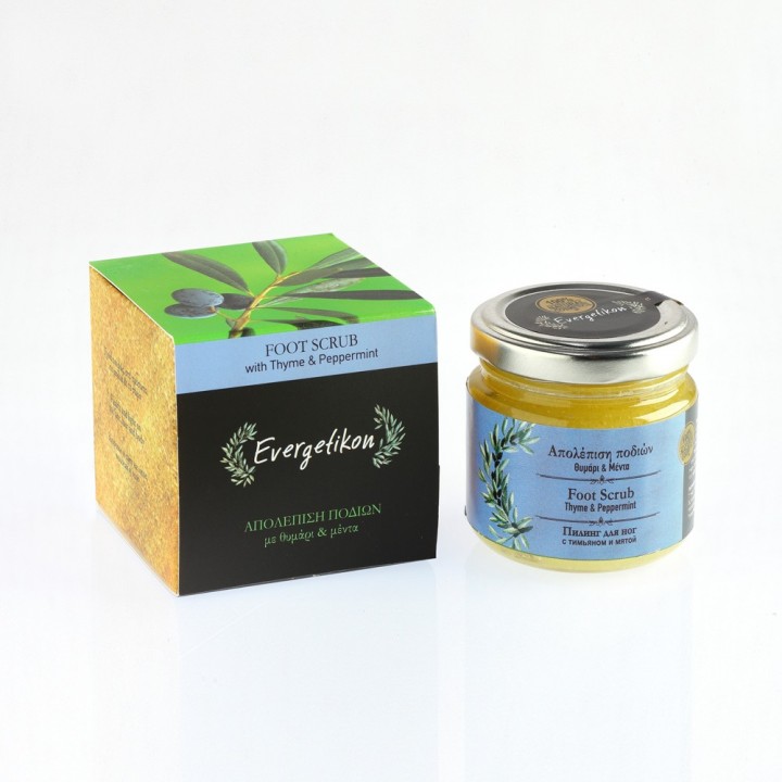 Evergetikon Foot Scrub With Thyme &Peppermint