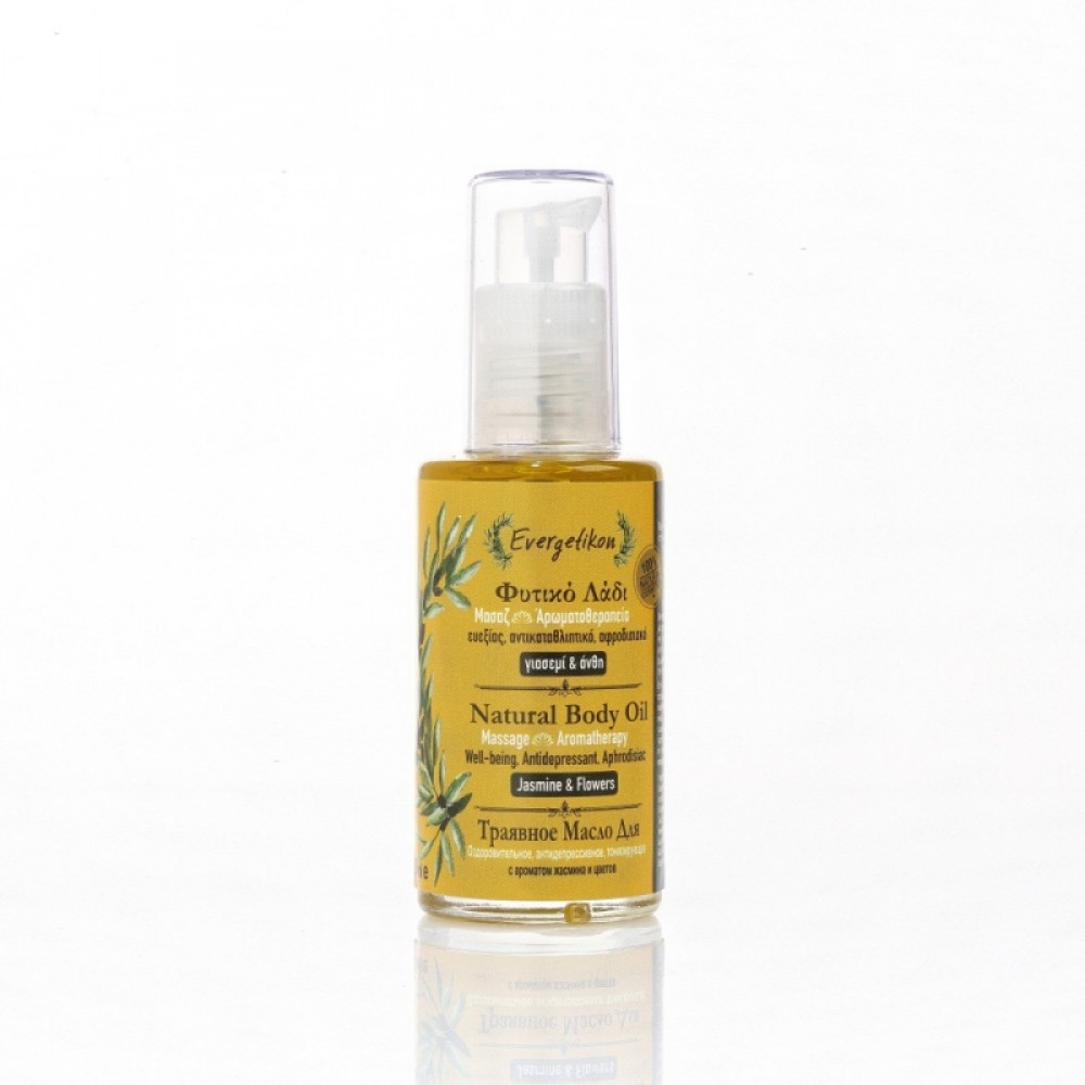 Evergetikon Natural massage oil and aromatherapy Jasmine & Flowers Evergetikon Natural massage oil and aromatherapy Jasmine & Flowers