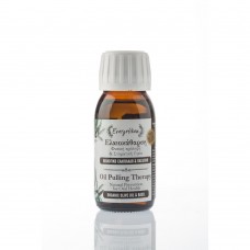 Evergetikon Oil Pulling Therapy Natural prevention for oral health .Organics olive oil & Basil