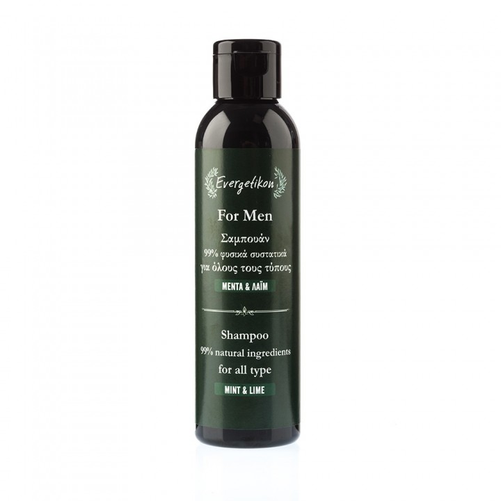 Evergetikon Shampoo For all types with Mint & Lime