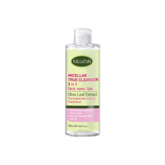 Kalliston Micellar true cleanser 3 in 1 face, eyes, lips 