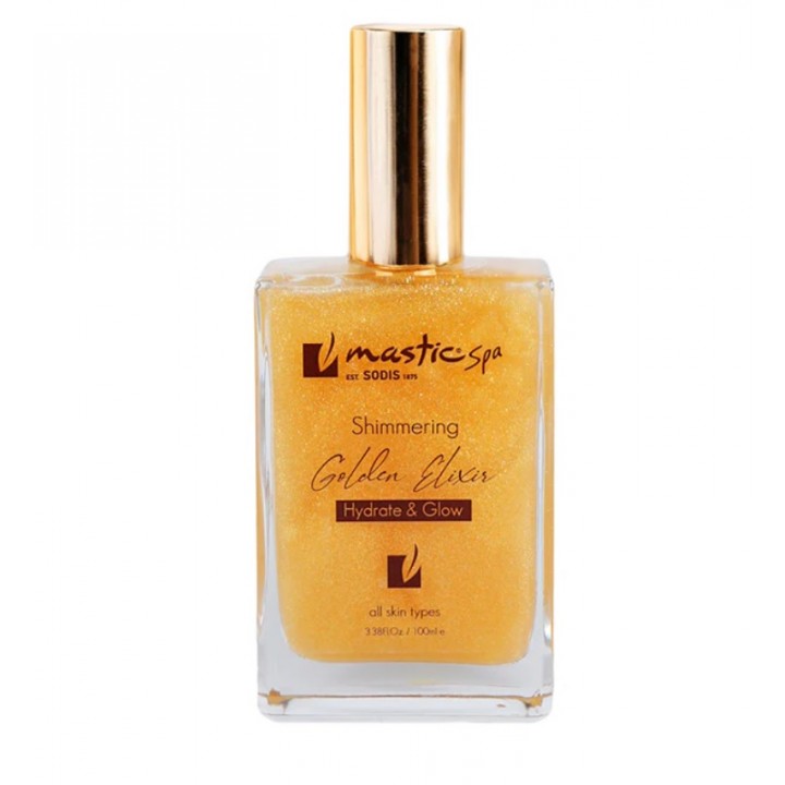 Mastic Spa Golden Elixir Shimmering Dry Oil