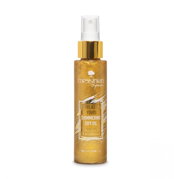 Messinian Spa Shimmering dry oil with royal jelly and helichrysum