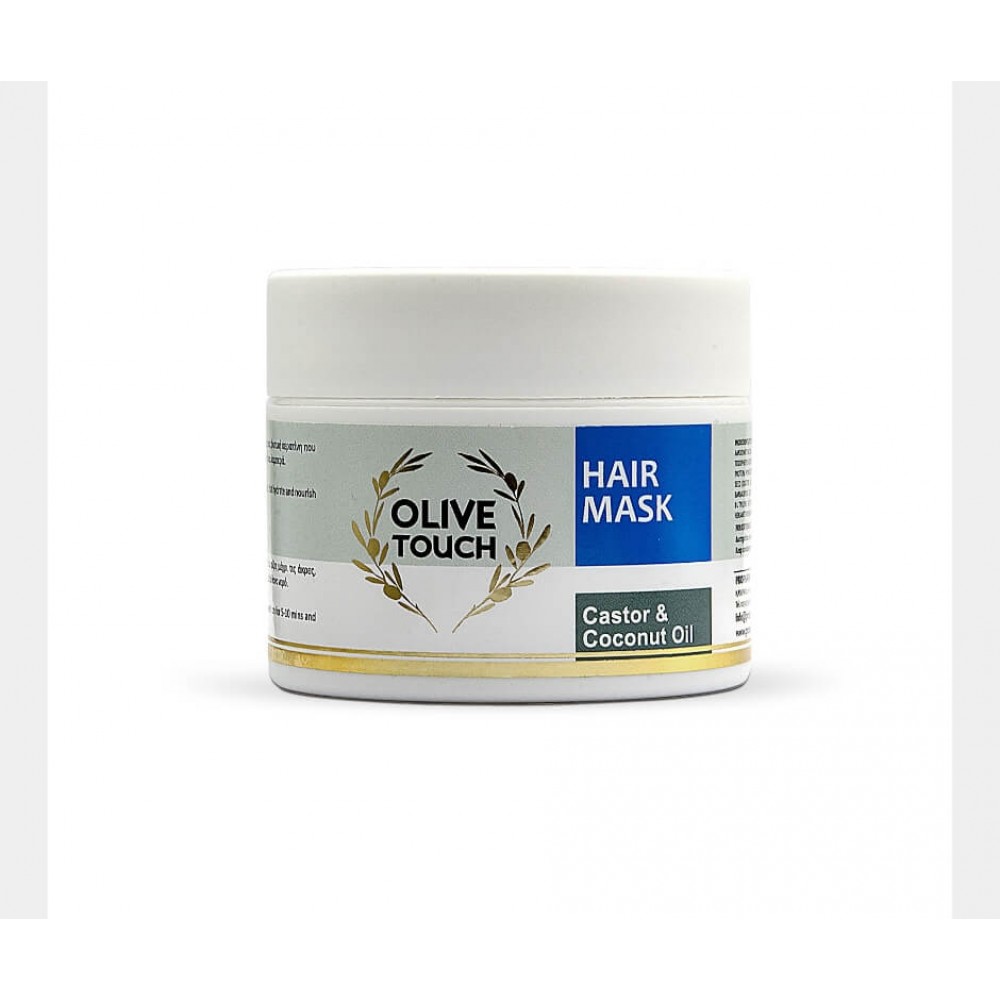 Olive Touch Hair Mask Castor & Coconut Oil Olive Touch Hair Mask Castor & Coconut Oil