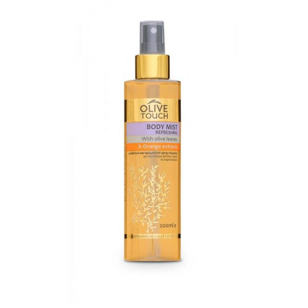 Olive Touch Body Mist Refreshing with Orange Extract Olive Touch Body Mist Refreshing with Orange Extract