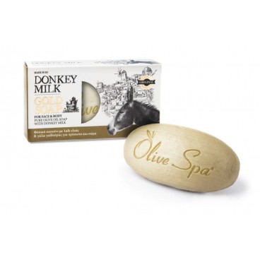 Olive Spa Donkey milk gold soap