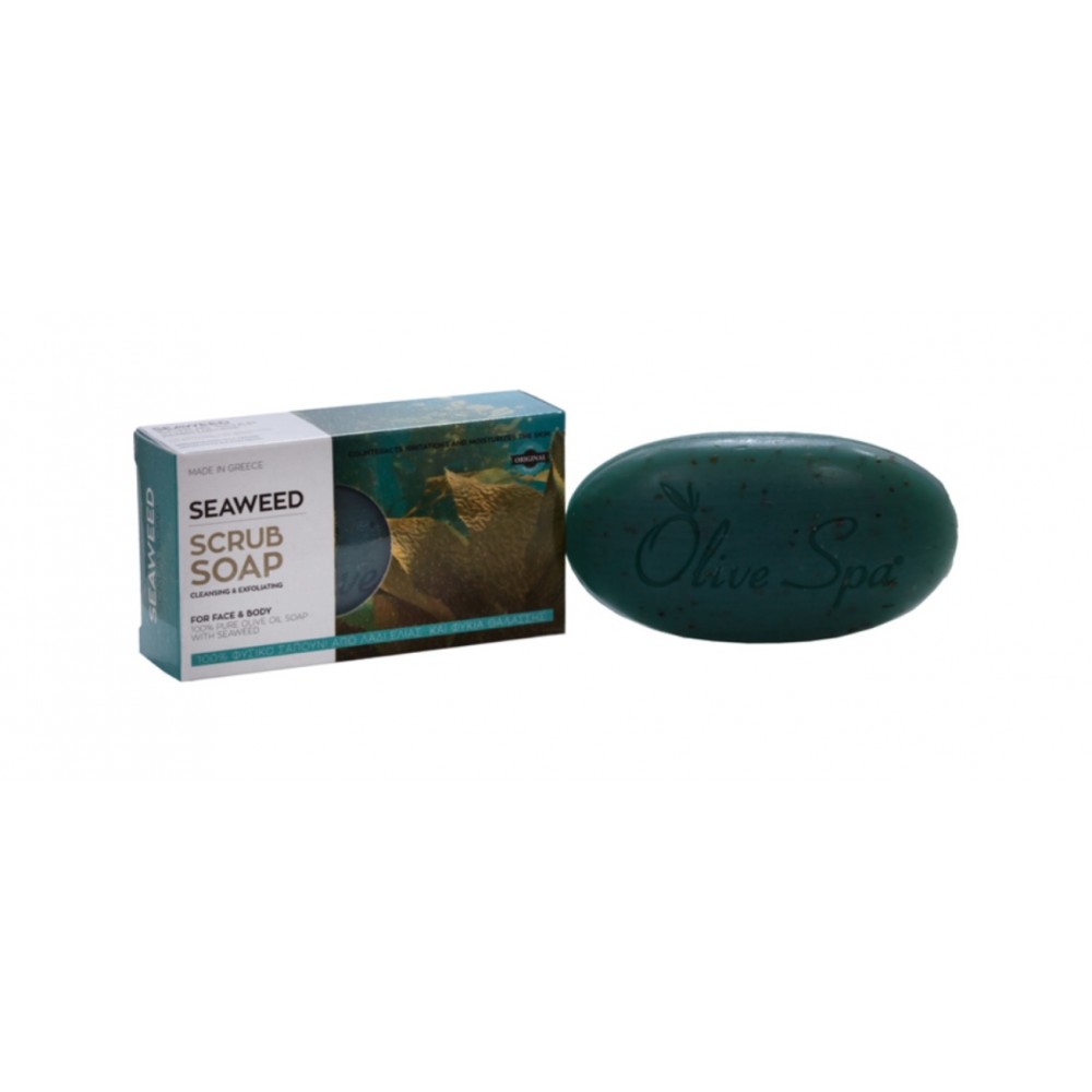 Olive Spa Seaweed Scrub Soap Olive Spa Seaweed Scrub Soap