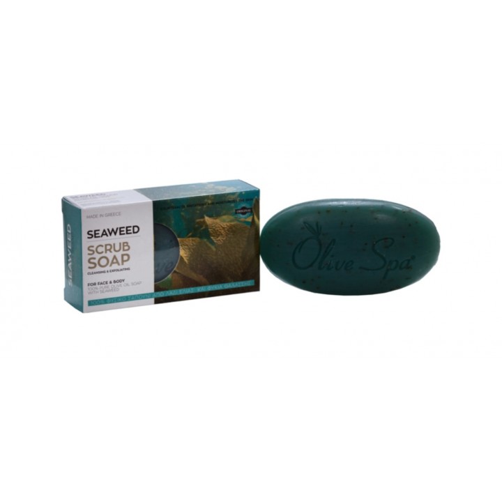 Olive Spa Seaweed Scrub Soap