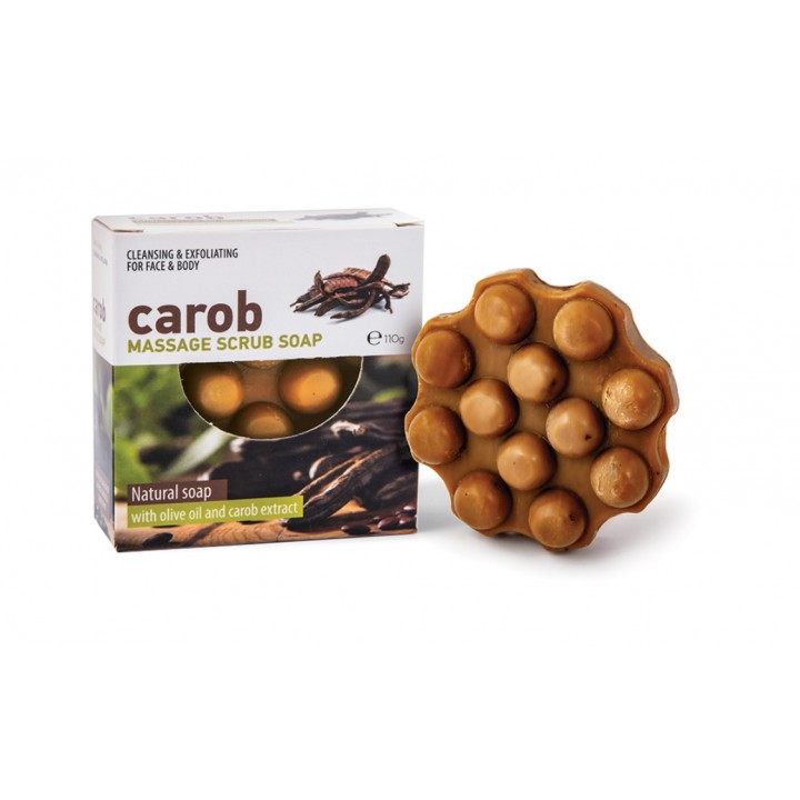 Olive Spa Carob Massage Scrub Soap