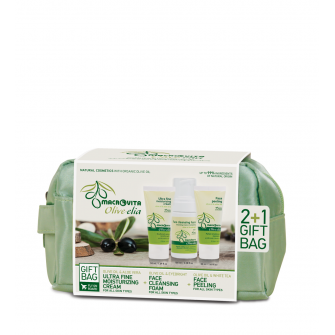 Olivelia Ultra fine moisturizing cream - Face peeling - Face cleansing foam 3 in 1