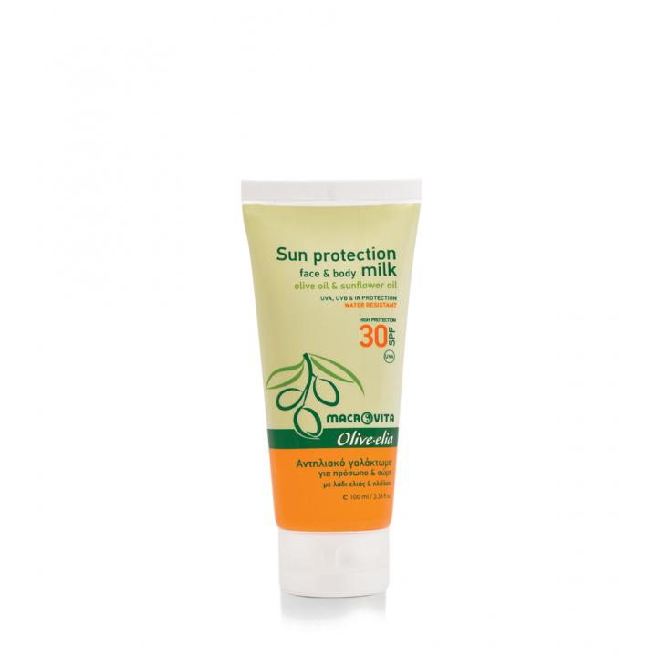 Olivelia Sun protection SPF 30 face & body milk