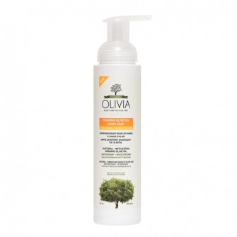 Olivia Foaming cleansing soap for hands with Olive Oil and Louise extract