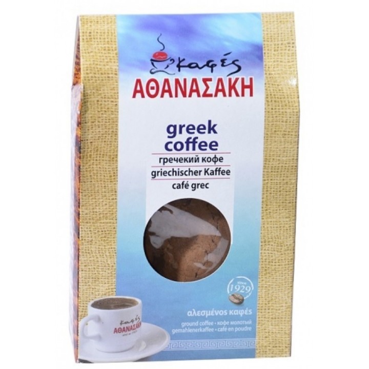 Ground greek coffee