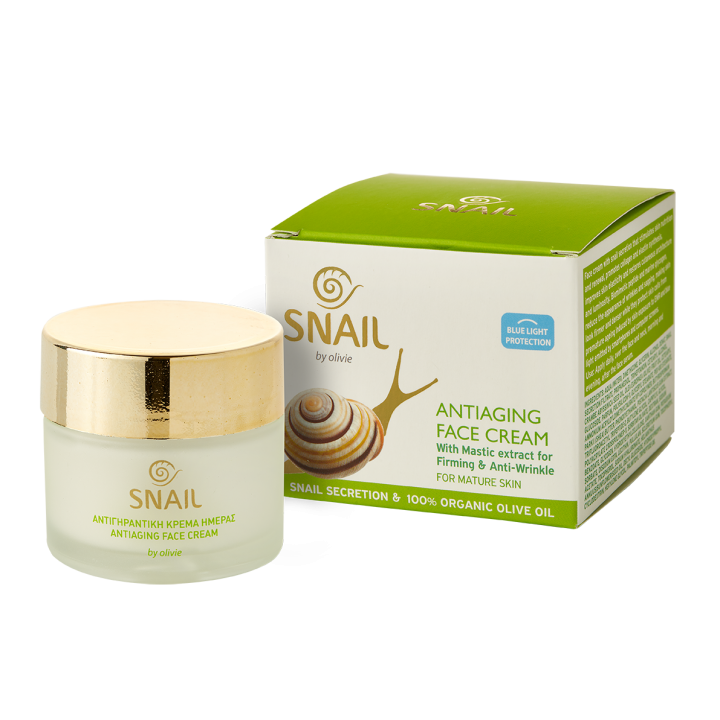 Anti-aging face cream with mastic extract