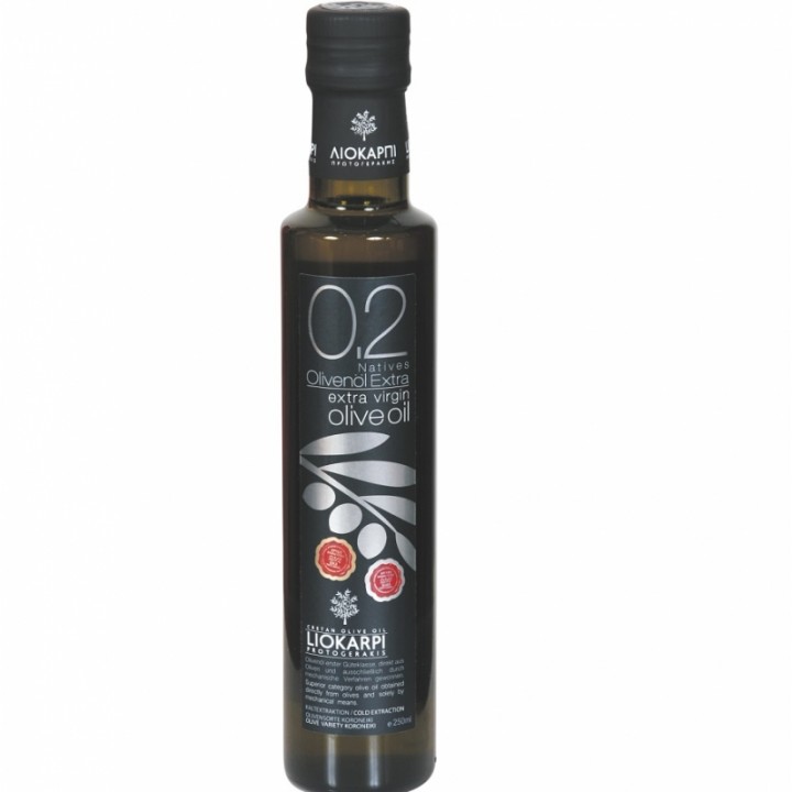 Extra virgin olive oil Liokarpi 0.2% 250ml