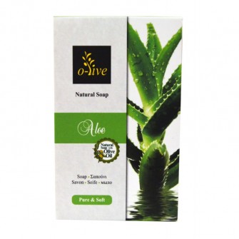 O-live Aloe soap with extra virgin olive oil