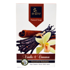 O-live Vanilla and cinnamon soap with extra virgin olive oil