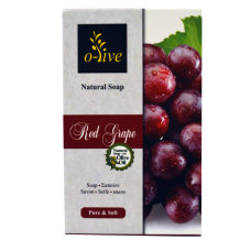 O-live Red grape soap with extra virgin olive oil