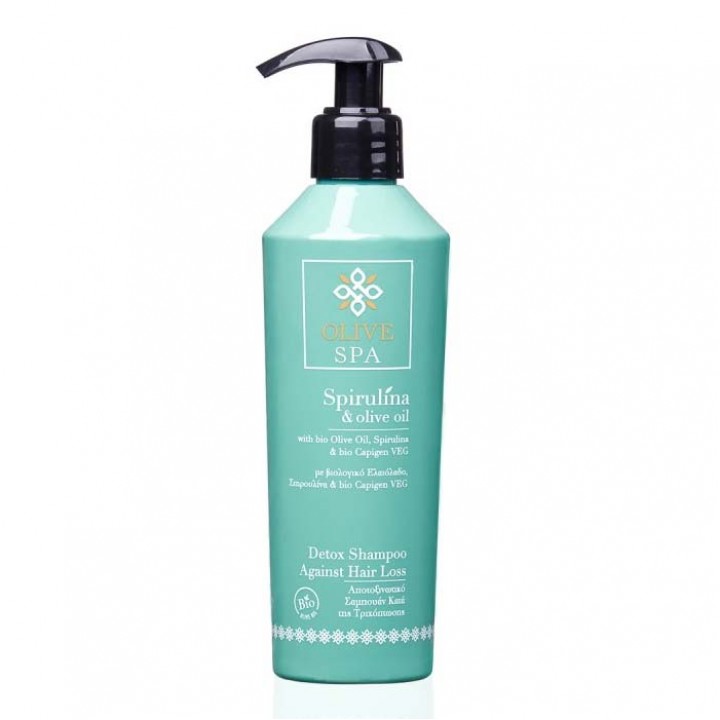 Olive Spa Spirulina Detox Shampoo Against Hair Loss
